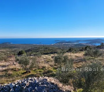 Zemljište s otvorenim pogledom na more - Rogoznica