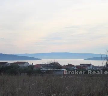 Građevinsko zemljište s pogledom na more - Kaštel Štafilić, Kaštela