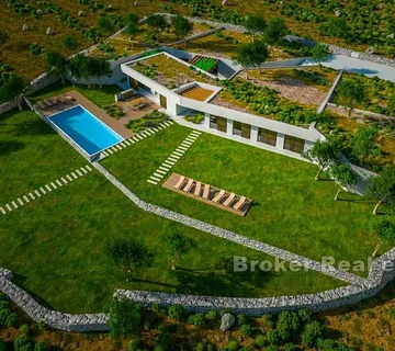 Građevinsko zemljište s pogledom na more - Pag
