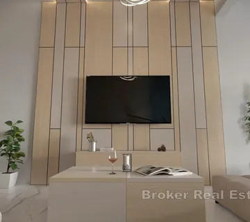 Trosobni stan prvi red uz more - Sukošan