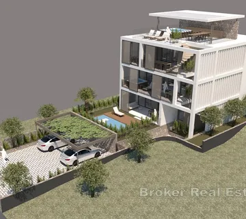 Dvosobni apartman s pogledom na more - Primošten