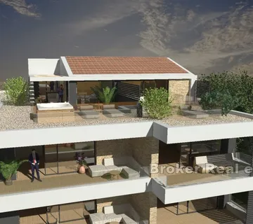 Moderan penthouse sa krovnom terasom - Rovinj