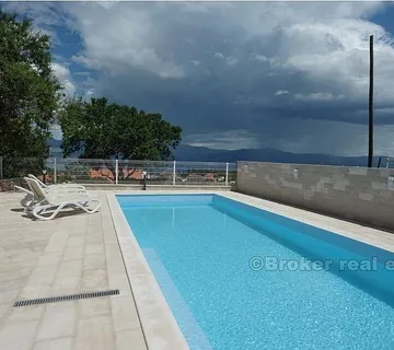 Tradicionalna dalmatinska kamena vila, za iznajmljivanje - Brač, Brač