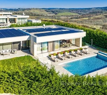 Ekskluzivna moderna vila s pogledom na more i privatnom wellness oazom - Novigrad