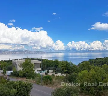 Građevno zemljište s pogledom na more - Hvar