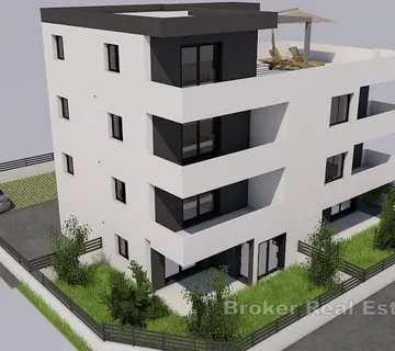 Elegantni novoizgrađeni apartman s pogledom na more - Trogir