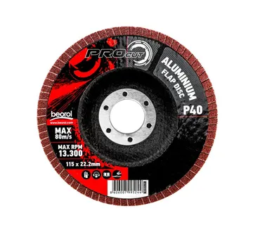 Brusni disk aluminij, granulacija 40, ø115mm - Osijek