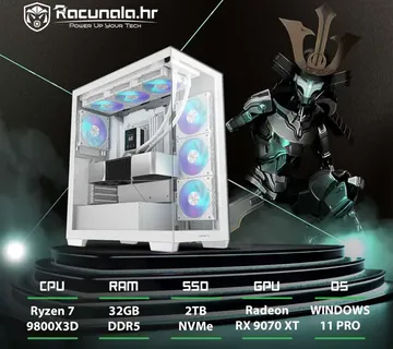 PPC Samurai Premium GamingPC LimitedEd. (Ryzen 7 9800X3D, Liquid, 32GB - cover