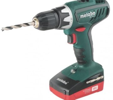 BUŠILICA-ODVIJAČ AKU BS18V/2x2,0Ah LI-ION METABO 6.02116530 TOP PONUDA - cover