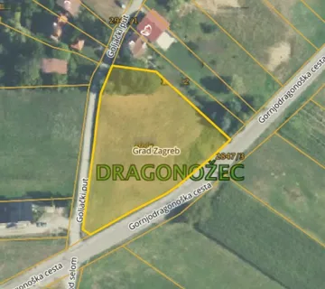 Gornji Dragonožec, građevinsko zemljište, 2736 m2 - Gornji Dragonožec, Zagreb