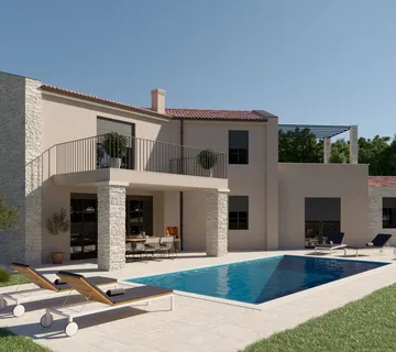 Poreč, Jasenovica– moderna Vila 160m² s Bazenom u mirnom ambijentu- na 778 m² zemljišta - Jasenovica, Poreč