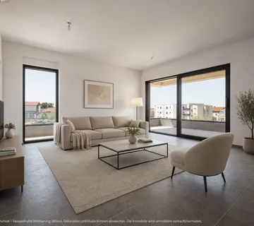 Hrvatska, Pag, Povljana – novogradnja stan 75 m² s 2 spavaće sobe, balkonom, liftom i parkingom
