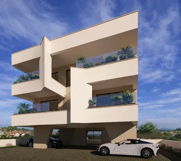 Hrvatska, Zadar, Bokanjac – Penthouse Stan u Zadru, 131 m², novogradnja s 4 spavaće sobe i 2 natkrivene terase, 131 m²