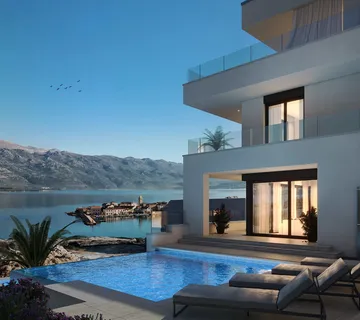 Zadar, Vinjerac, Vila  441 m², sa bazenom, 100 m do Mora - cover