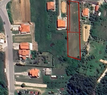 Hrvatska, Zadar, Krneza – građevinsko zemljište 844 m² u blizini Zadra i mora, mirna lokacija - cover
