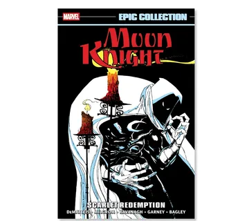 Moon Knight Epic Collection: Scarlet Redemption - cover