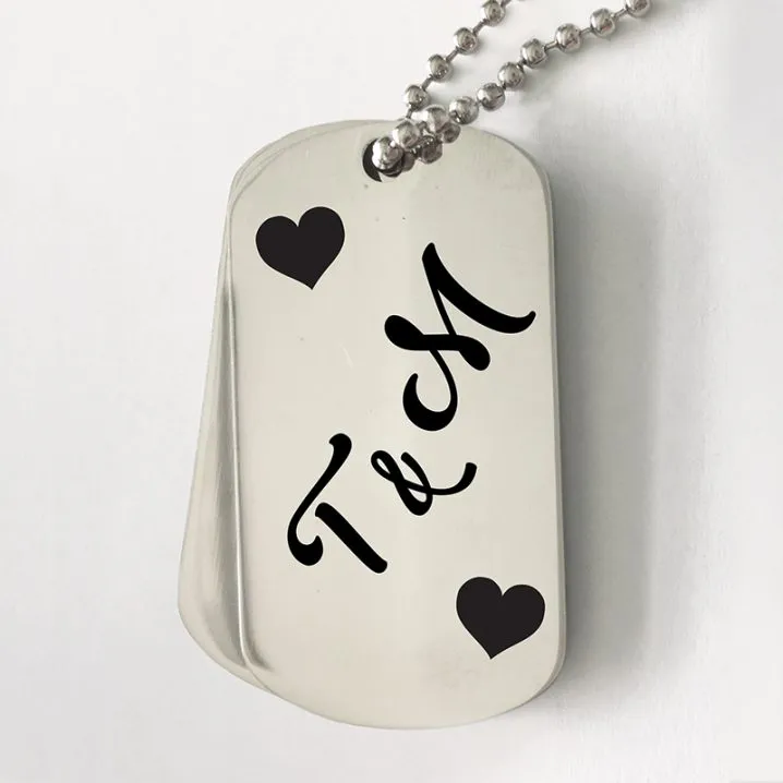 Vojna gravirana pločica – Tekst po želji - cover