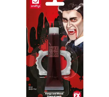 Vampirski zubi i umjetna krv - cover