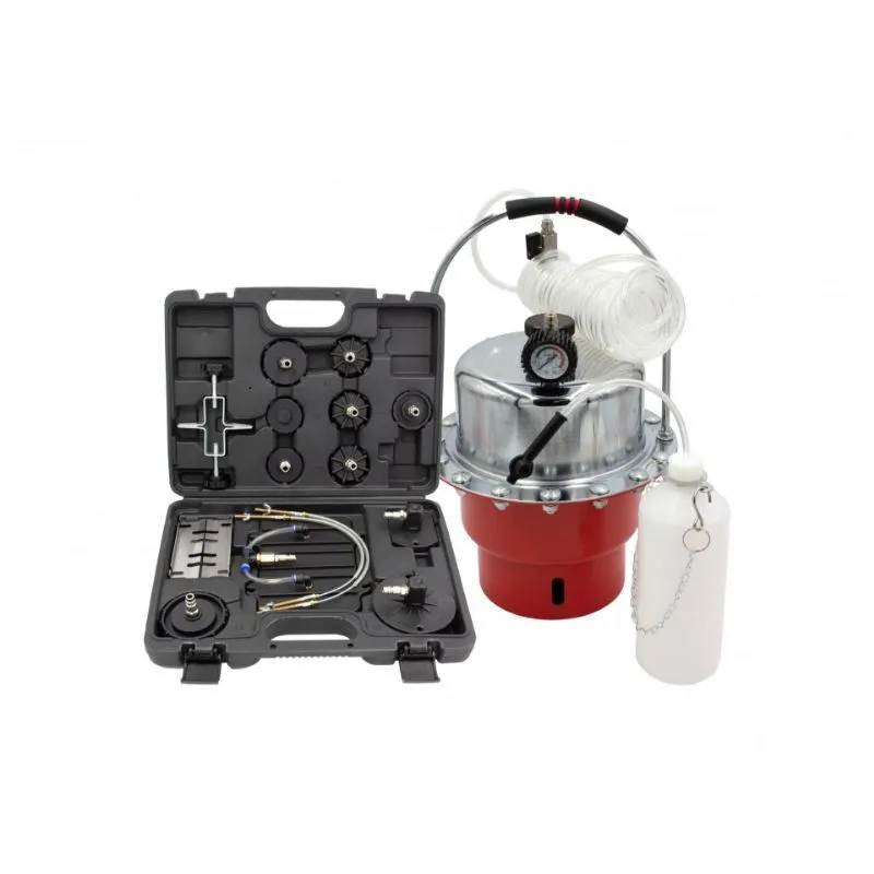 Pneumatski uređaj za ozračivanje kočionog sustava, sa adapterima - cover