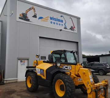 RABLJENI TELESKOPSKI VILIČAR JCB - VISINA DIZANJA 9,5 m - 2 KOMADA  - cover