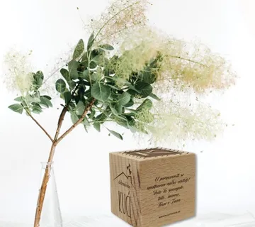 Drvena kocka – personalizirana dobrodošlica - cover