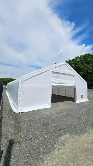 Montažna hala / montažni šator 9.15x12m 4,5m (V) 110m2 091 294 9999 - cover