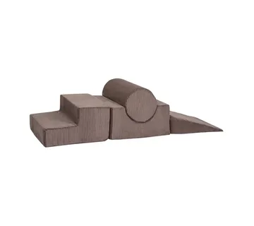 Estetski set oblika od 4 elementa - smeđi - cover