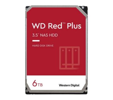 WD Red Plus 6TB SATA 6Gb/s 3.5inch HDD - cover