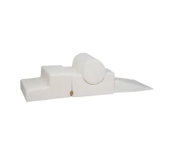 Set od 4 elementa u obliku buklea - bijeli - cover