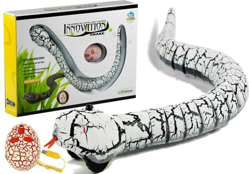 Remote Controlled White Snake - cover