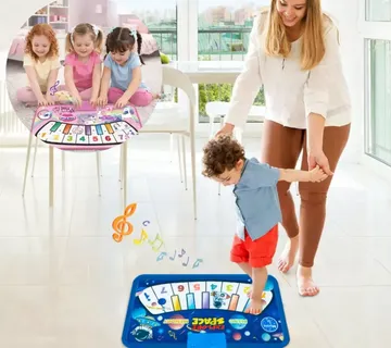 Interaktivna dječja podloga s klavirom - cover