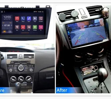 Original Android MAZDA 3 Navigacija Wifi Multimedija - cover