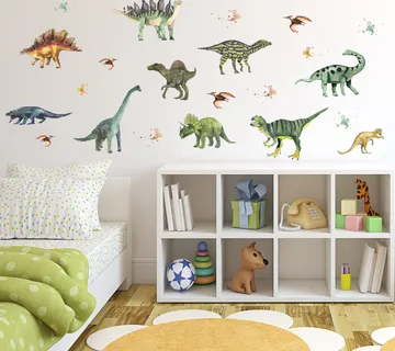 Zidna naljepnica Dinosaurs - cover