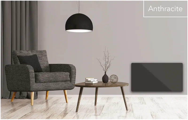 NOBØ TOP ANTRACIT SIVI PREMIUM NORVEŠKI ELEKTRIČNI RADIJATOR 1500 W - cover