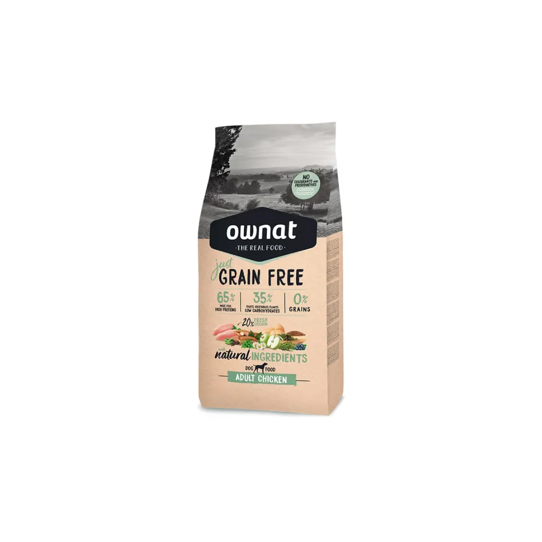 Ownat Grain Free Adult Chicken 14 kg - cover