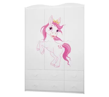 Dječji drveni ormar Dream - cover