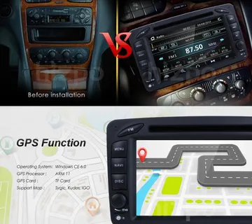 Mercedes C klasa Vito Viano W168 2din radio ORIGINAL GPS NAVIGACIJA - Čakovec