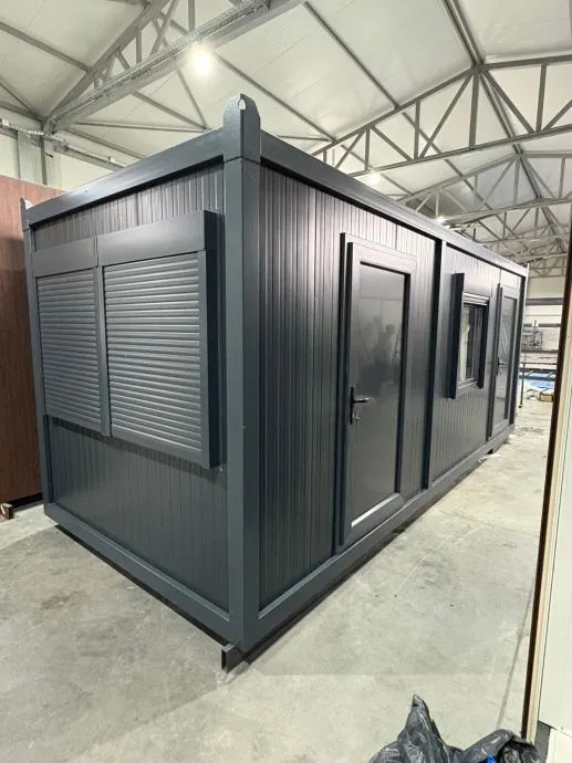 KONTEJNER 6x2,4m - ANTRACIT - AKCIJA DO 28.02.2026.g - 091/324-9999 - cover