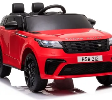 Licencirani auto na akumulator Range Rover - crveni/lakirani - cover