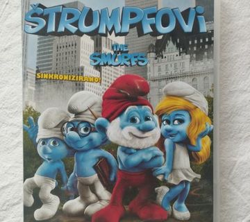 Štrumpfovi DVD  - cover