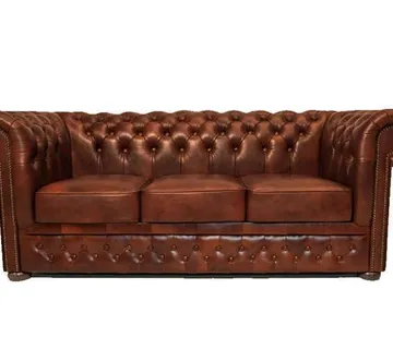 Chesterfield Trosjed First Class Leather | 3-sjedišta - cover