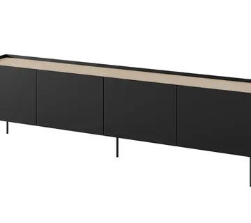 TV Komoda Desin 220cm, 4 vrata, Materijal: MDF - cover