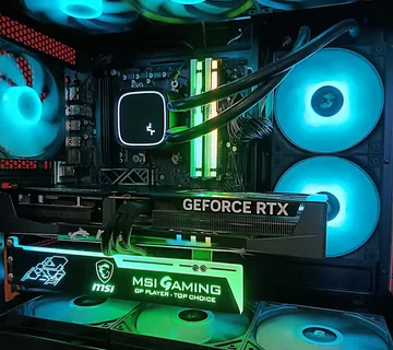 4/8K Gaming PC, Ryzen 7 9800X3D, RTX 5080 16GDDR7, 32gb, 1tb, 1000W - cover