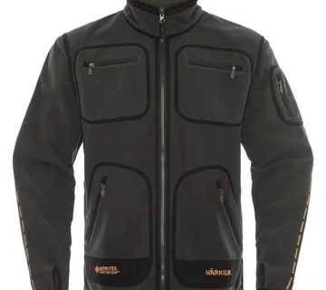 Harkila Kamko dvostrana flis jakna - siva/zelena - cover