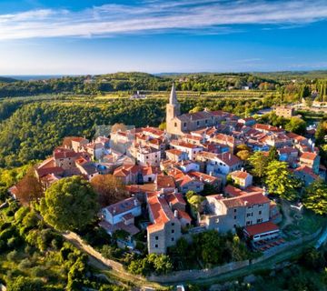 Istra okolica Grožnjana luksuzna vila sa bazenom  - cover