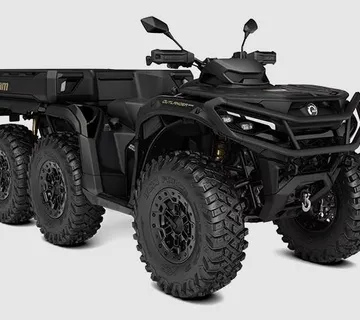 CAN-AM 2026. god. OUTLANDER 6X6 BACKCOUNTRY 1000R T - Stealth Black, 2 - Zagreb