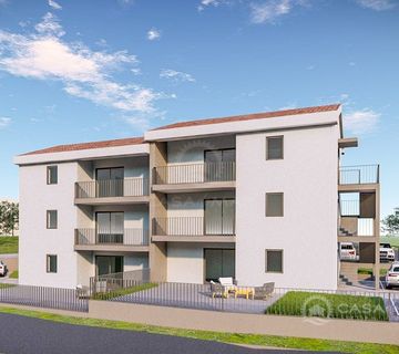 Apartman u novogradnji sa pogledom na more u blizini plaže, Uvala Soline! - cover