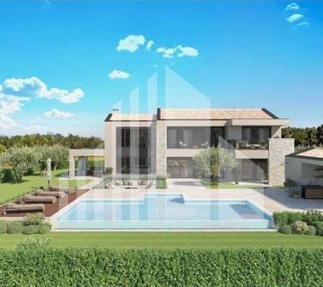 Luksuzna kuća s infinity bazenom s preljevom i integriranim jacuzzijem - cover