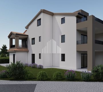 Stan u prizemlju zgrade u izgradnji, 54 m2 i dvorište 360 m2 (prodaja) - cover