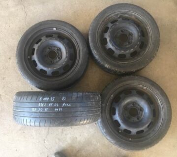 Čelične felge 15'' rupe 5x112, 4 kom - cover